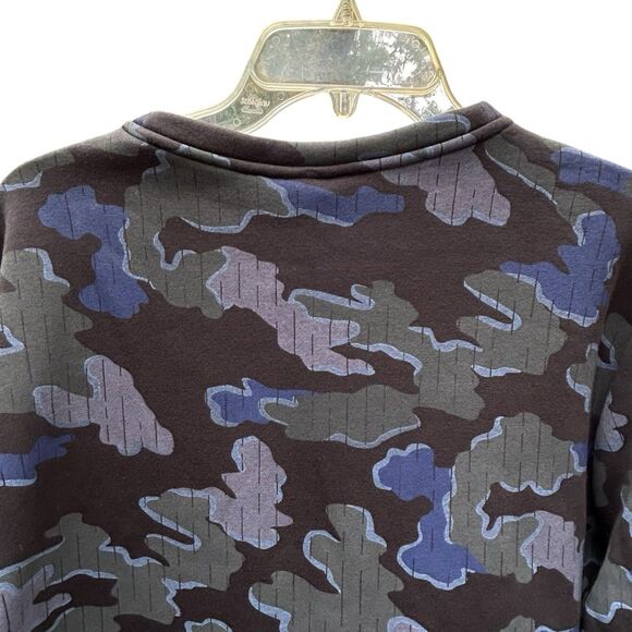 NEW Reebok Identity Motion Camo Fleece Crew Sweatshirt Training - Size Large - Picture 7 of 11